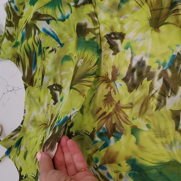 WET SEAL Spaghetti Strap Floral Layered Babydoll Flowy Summer Top ~ EUC - Picture 9 of 9